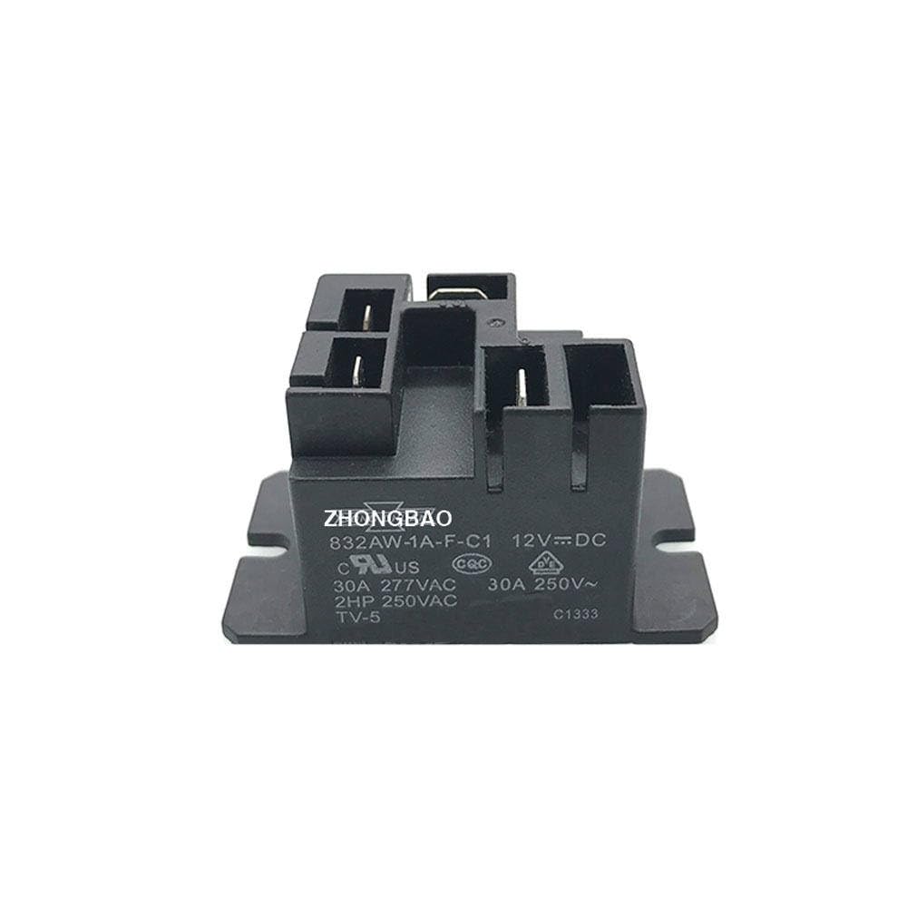 832AW-1A-F-C1 24VDC Relay 240 VAC 30A General Purpose Relay Pack of 2