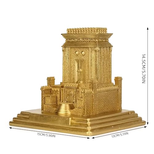 Modelo Jerusalén Miniatura Templo Religioso Decoración miniatura 3
