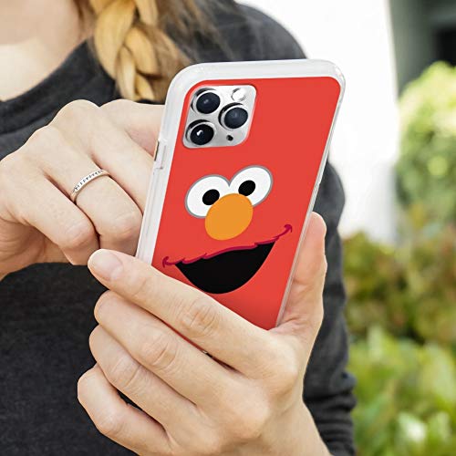 Sesame Street Elmo Face Protective Slim Fit Hybrid Rubber Bumper Case Fits Apple Iphone 8, 8 Plus, X, 11, 11 Pro,11 Pro Max #TOP4