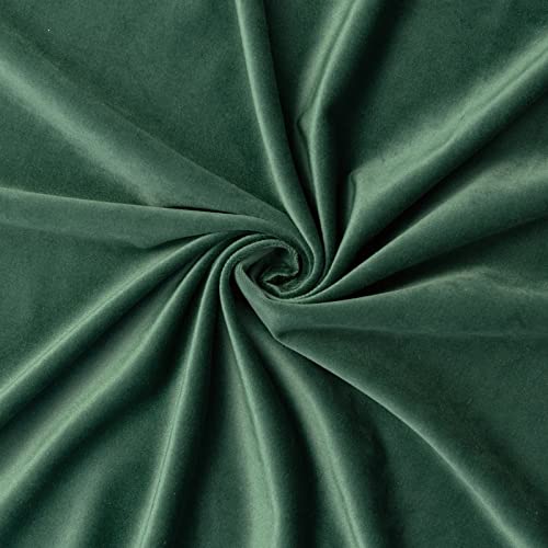 Furnimart Adjustable Bar Stool Swivel Barstools Set Of 2 Counter Stools With Armrest And Footrest Upholstered Bar Chairs For Kitchen And Dining Room (Velvet-Darkgreen) #TOP7