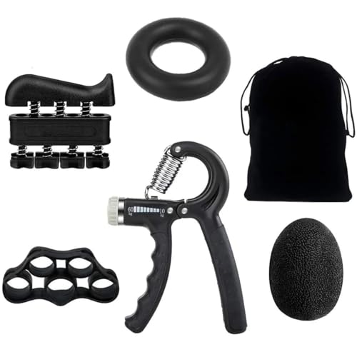 Kit Hand Grip Mola Flexor Punho Pulso Aparelho Fortalecedor Fortalecimento de Mãos Dedos Punhos Ante