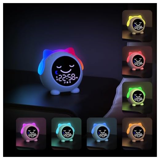 MRSCOZ Kids Sleep Training Alarm Clock