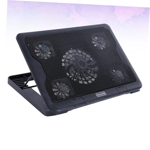 Base refrigerante USB para laptop Operitacx con 5 ventiladores miniatura 5