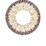 Matlens – EOS Farbige Kontaktlinsen ohne Stärke hazel braun Big eyes G-324 2 Linsen 1 Kontaktlinsenbehälter 1 Pflegemittel 50ml