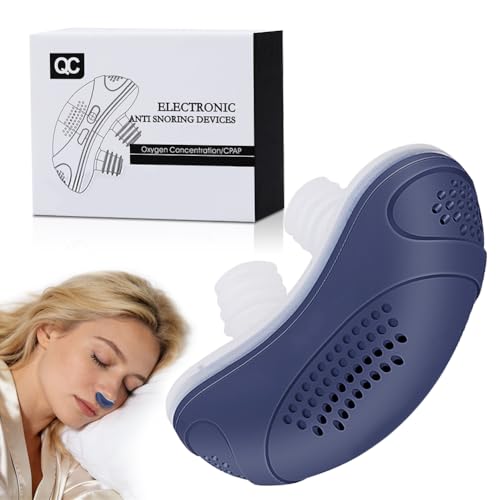 Schlafapnoe Gerät, Schnarchstopper, Anti-Schnarch Gerät, Dual-Vortex-Luftzufuhrtechnologie für einen angenehmeren Schlaf