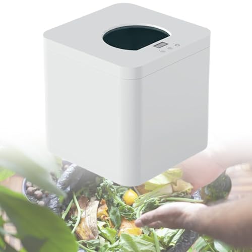 vnmudzeo Indoor Food Waste Compost Machine 0.87 Gal,Activated Carbon Deodorization,Home Electric Odorless Kitchen Scraps Composting Bin 650 W,110V