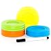 Mason Jar Lids - Compatible with Regular Mouth Size Ball Jars - Reusable and Leak Proof Plastic Lids are BPA Free - Includes Pen for Marking - Pack of 4