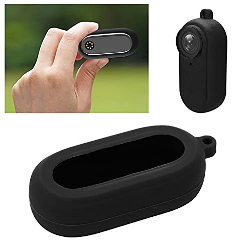 Rubber Sleeve Case for Go 2, Waterproof Sports Camera Body Protective Silicone Covers for GO2 Thumb Camera White (Black) - Image 3