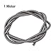 uxcell 100cm Long Metal Gray Tension Spring