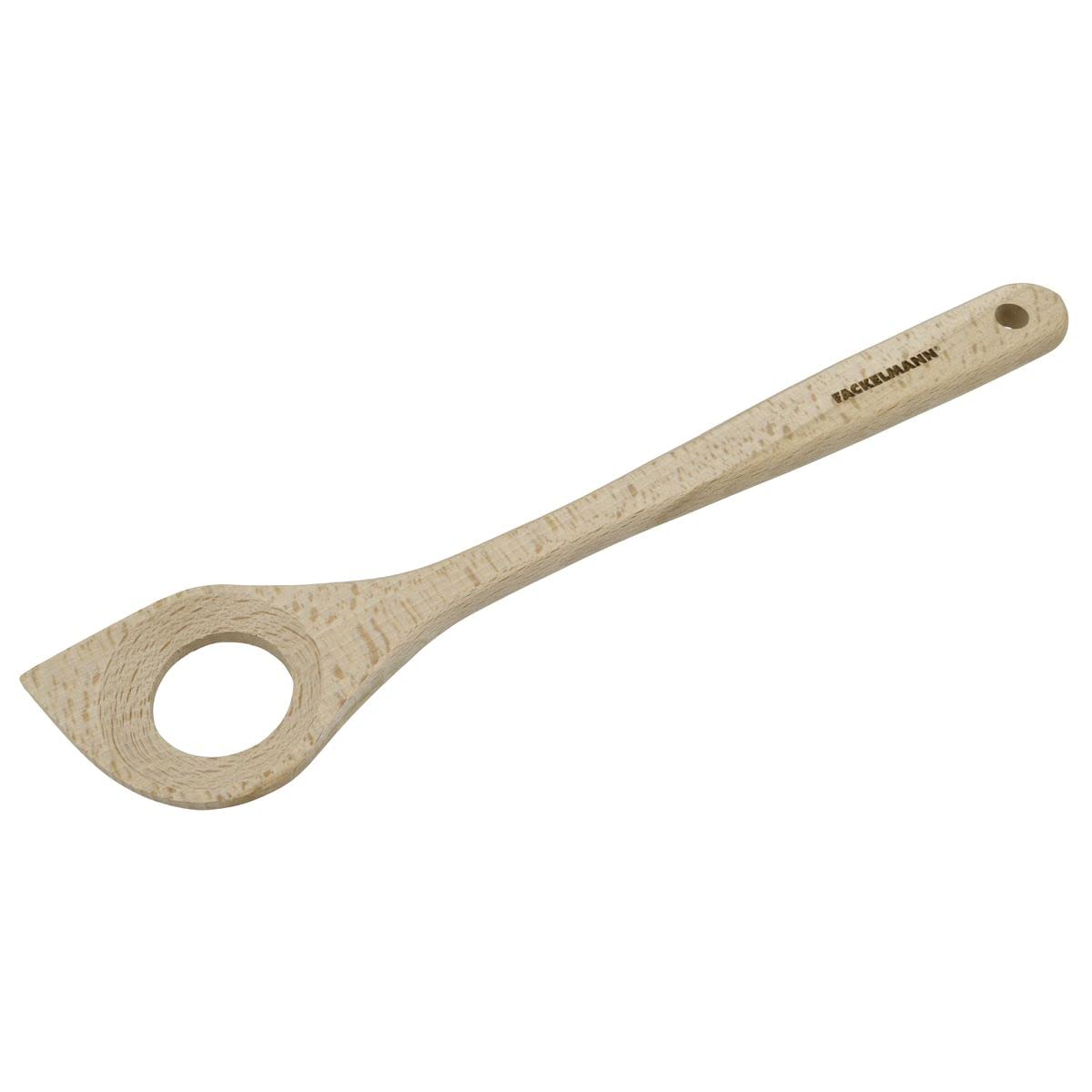 Fackelmann 31044 Risotto Spoon, Wooden Spoon, Kitchen Spoon, Wooden Spoon, Wooden Utensil, Kitchen Utensil, FSC Wood, 30 x 6 cm