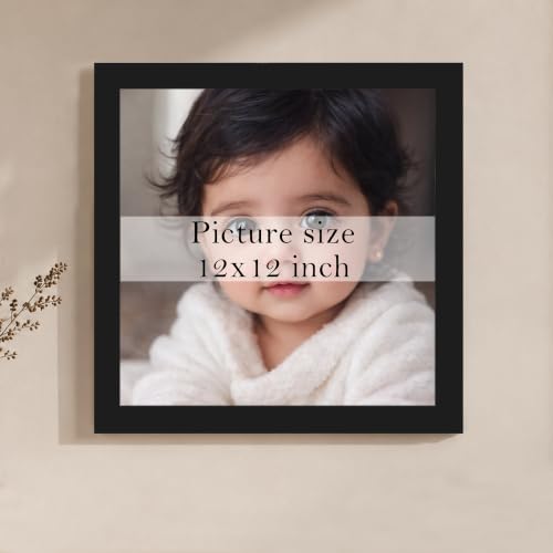 Image of Art Street Customize Classic Wall Photo Frame With Photo Upload and Rakhi For Raksha Bandhan, Brother, Sister, Birthday, Anniversary for Husband, Couple, Parents For Wall Only (Square 12x12 Inch)
