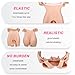 HMWBFGYM Silicone Buttock Hip Enhancers Shapewear Butt Hip Pads Lifting Panties Crossdressing Apparel Male to Female,Natural 0.8cm/0.3in,L