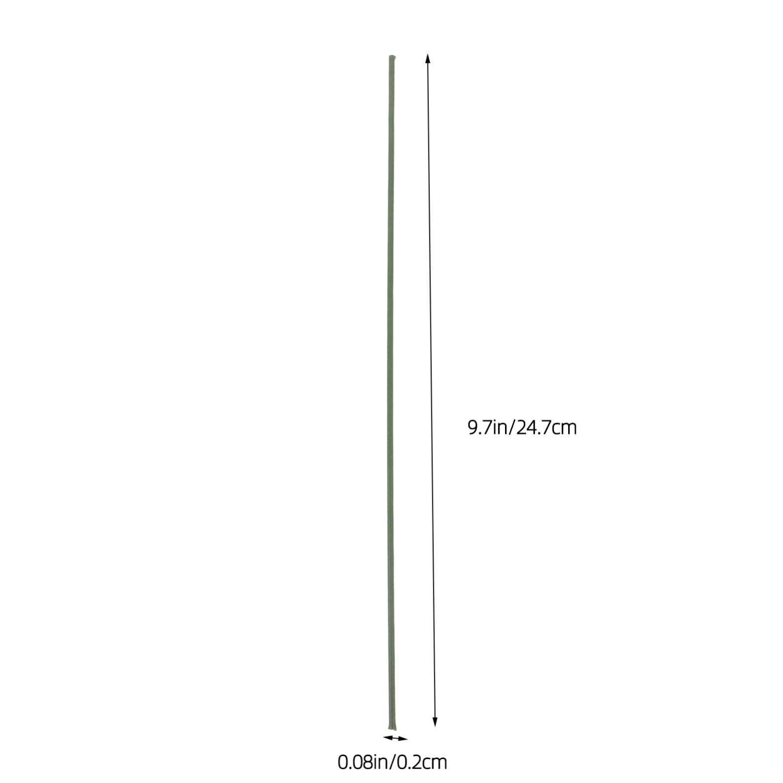 Beatifufu 1Set DIY Floral Stem Wires Kit Artificial Flower Stems with Tape Lightweight Wire Supports for Bouquets Arrangements and Crafts for Weddings and Home