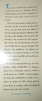 Hardcover 1966 First Edition The Art Game: Treating Your Art as a Business Book