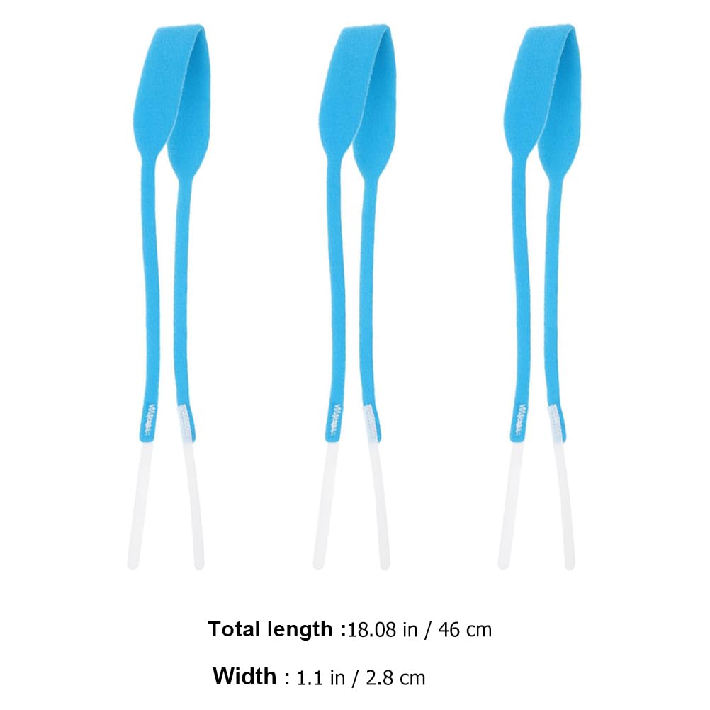 Operitacx 3 soportes para tubo de traqueotomía – Soporte para tubo de traqueotomía reutilizable – Kit para la limpieza de la traqueotomía, apto para la mayoría de las personas