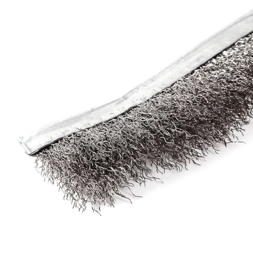 Image of Wire Brush, Heavy Duty Scratch Wire Brush Stainless Steel Wire Hand Brush Paint Removal Tool for Scrubbing