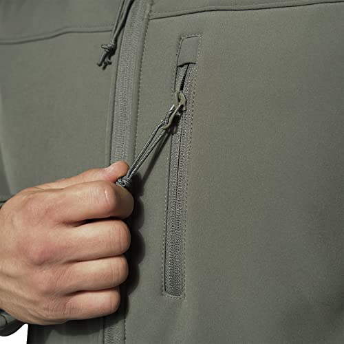 Veste tactique softshell imperméable 3 couches Rothco Stealth Ops avec doublure polaire