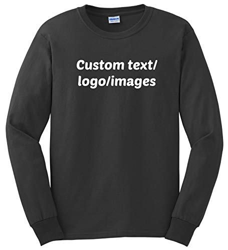INK STITCH Unisex Ultra Cotton Custom Design Your Own Long Sleeve T-Shirt (Multi Colors)