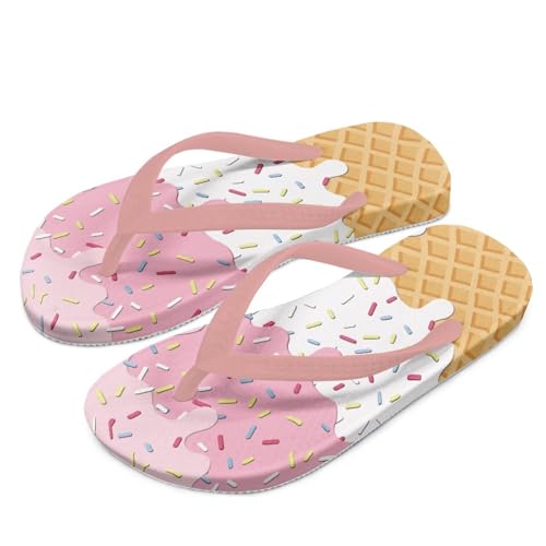 Little Kid Girls Boys Beach Pool Flip Flops Cartoon Sandals Water Shoes for Outdoor