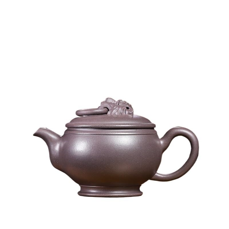 Teekanne aus Keramik, chinesisches Zisha-Teeset, handgefertigter Roherz Schlammkessel zum Brauen, japanischer Stil, traditionelles Design, perfekt für Teeliebhaber und als Geschenk