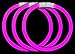 Fun Central 50 Pack Pink 8 Inch Glow Sticks Bracelets| in Bulk | Glow Party Supplies, Weddings, Kids’ Birthdays, Raves EDM Concerts Easter Costume Accessories Cancer Awareness Month