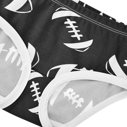 White American Footballs Black Toddlers Underwear Floral 2t Cotton Little Girl Panties Aesthetic Briefs Girls Undies4