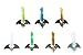 LEGO Ninjago: Complete Lot of 7 Djinn Swords - Wu, Cole, NYA, Jay, Kai, Lloyd & Zane