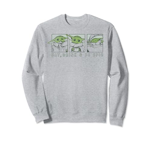 Sweatshirt Mandalorian douillet contre le froid pour geek