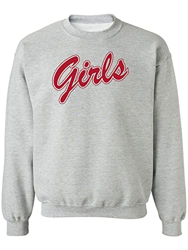 zerogravitee Girls Crewneck Sweatshirt in Sport Grey - Medium