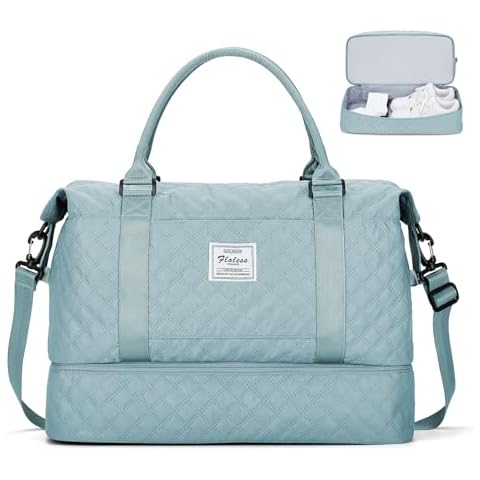 SYCNB Weekender Bags for Women,Personal Item Travel Bag with Shoes Compartment,Overnight Travel Duffel Bag,Gym Bag Cover