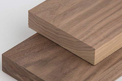 Black Walnut Lumber 3/4"X4"X12" - 2 Pack #TOP1