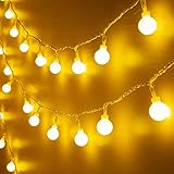 8 Beleuchtungsmodi mit Merkfunktion: Verschiedene Beleuchtungsmodi (Kombination, In Wave, Sequential, Slo Glo, Chasing / Flash, Langsames Überblenden, Twinkle / Flash, Dauerlicht) erfüllen alle Ihre Anforderungen an die Dekoration.Und es hat dimmbare funktion.