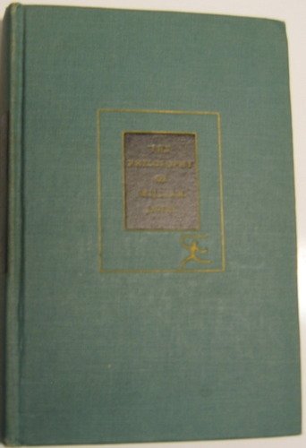 Philosophy of William James B001T7D4S8 Book Cover