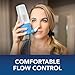 SinuCleanse Soft Tip Micro-Filtered Nasal Wash System, Relieves Nasal Congestion Due to Cold & Flu, Dry Air, Allergies, 30 All-Natural Saline Packets, Made in USA