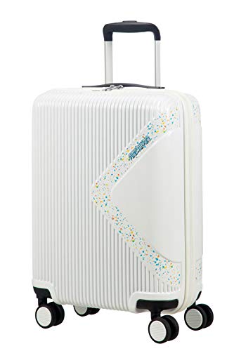 American Tourister Modern Dream - Spinner S Equipaje de mano, 55 cm, 35 L, Blanco (Stardust)