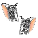 TRQ Corner Light Set Driver & Passenger Side Compatible with 2005-2007 Toyota Sequoia Tundra TO2530147 TO2531147