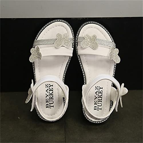 Girls Sandals Toddler Girls Butterfly Sandals Summer Outdoor Closed Toe Soft Rubber Sole Girls Bedroom Slippers2