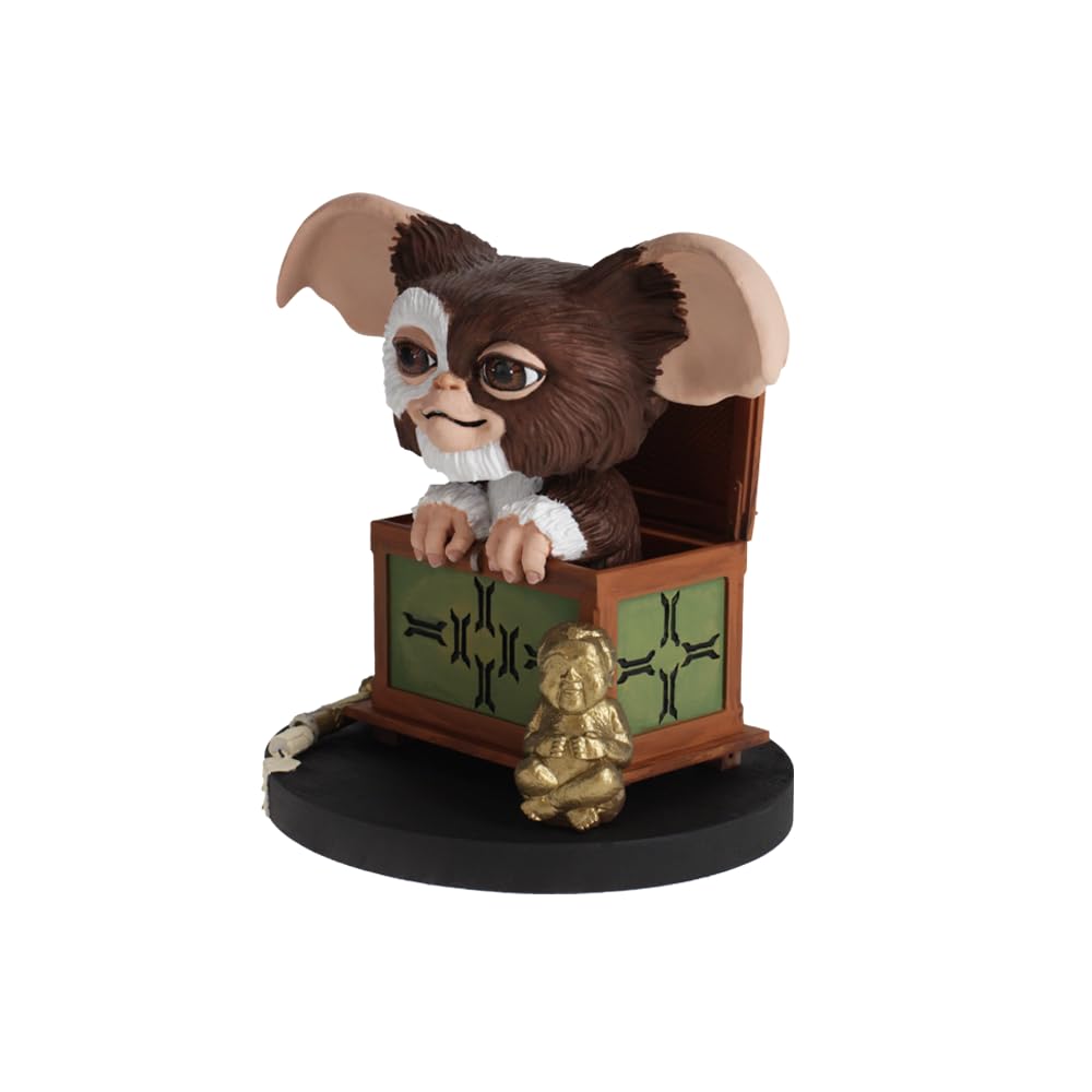 Royal Bobbles Gremlins Gizmo in Box Bobblehead, figura realistica in poliresina di alta qualità, numero di serie unico, dettagli squisiti