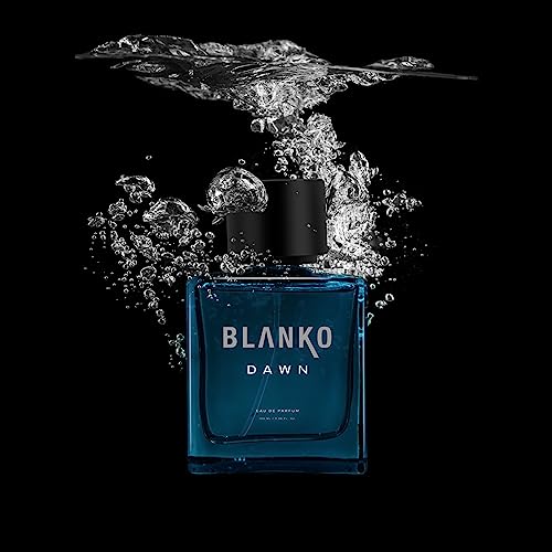 Image of BLANKO By King - Dawn Luxury Perfume Liquid For Men 3X100Ml With Bergamot, Geranium & Vanilla | Solid Fresh Long Lasting Smell Eau De Parfum | Gift Set (Pack Of 3)