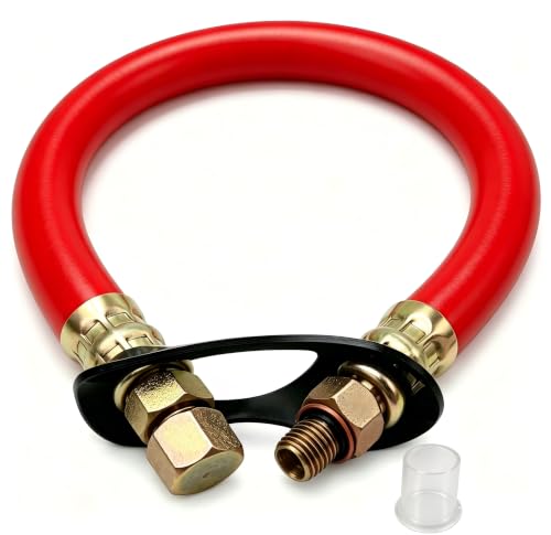 10mm Oil Drain Hose, HON1010 Oil Change Drain Port Pipe Compatible with Honda GX110 GX120 GX160 GX200 Small Engines for Lawn Mower Generator Pressure Washer,M10×1.25mm
