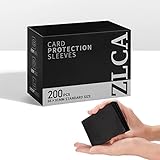 ZLCA Card Sleeves for MTG(200ct), Matte Photocard Card Sleeves for Standard Sized Trading Sports Mag