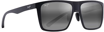 Maui Jim Polarized Men's Honokalani Rectangular Sunglasses