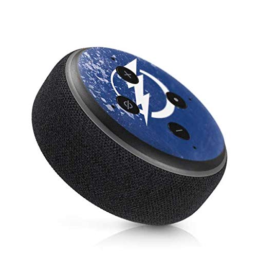 Skinit Decal Audio Skin Compatible with Amazon Echo Dot 3 - Officially Licensed NHL Tampa Bay Lightning Frozen Design