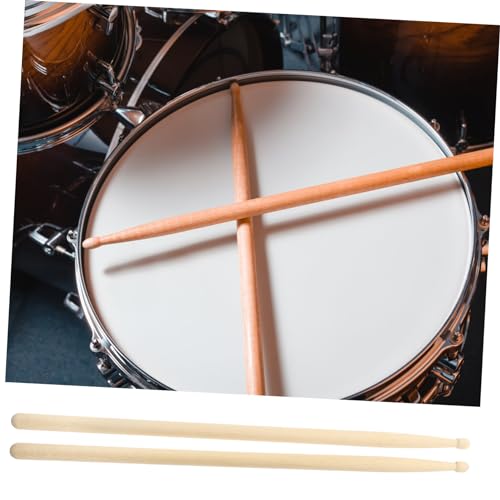 4 Pares de Baquetas de Madera de Arce para Batería Jazz miniatura 6