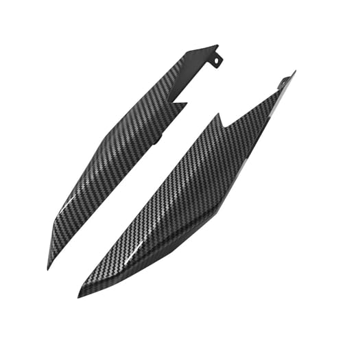 Cache lateral de moto style fibre de carbone et aileron de carenage pour ZX4R-R 2023