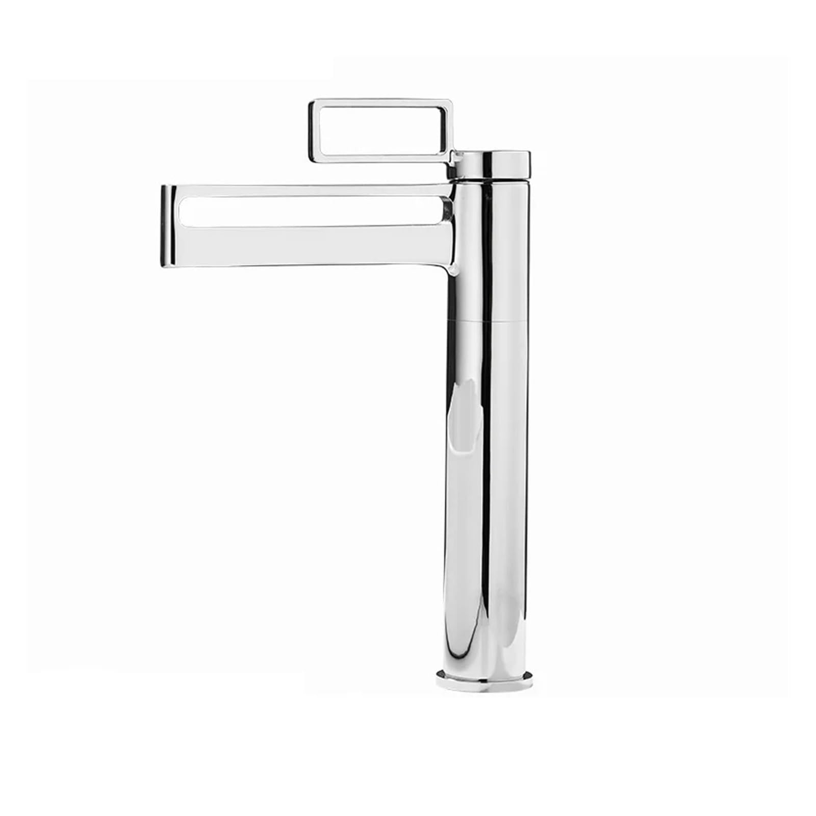 Grifo de tocador dorado para evitar salpicaduras en lavabo 7