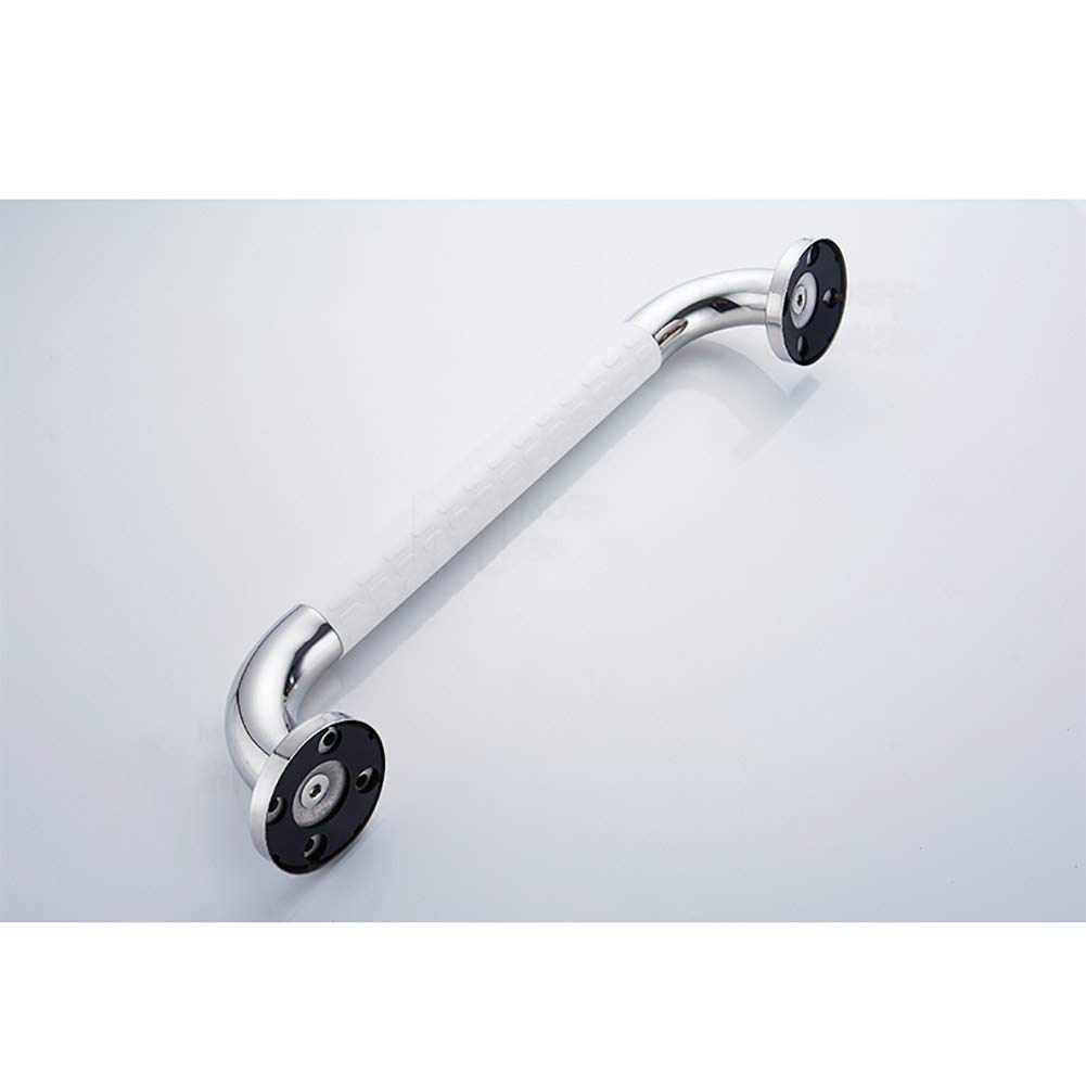 Grab Bar podłokietnik poręcze bezpieczeństwa łazienka prysznic do wanny i bezpieczeństwa, polerowany chrom stal nierdzewna proste dla dzieci, antypoślizgowe upośledzenie w ciąży / biały/68 cm
