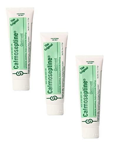 CALMOSEPTINE Ointment Original Tube, 4 Oz (3 Pack)