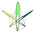 Prism EO Atom Box Kite, Citrus