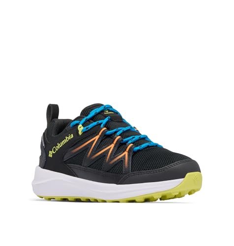 Columbia Youth Peakfreak Rush Waterproof, Zapatos Senderismo de Talle bajo, Black, Voltage, 33 EU Columbia Youth Peakfreak Rush Waterproof, Zapatos Senderismo de Talle bajo, Black, Voltage, 33 EU